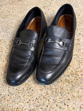 Aldo Schergerflex Black Leather Loafers Men’s Size 13 – Dress Shoes